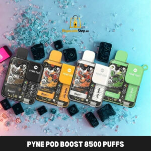 pyne pod boost 8500 puffs 50mg in dubai