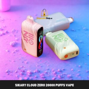 sikary cloud zero 20000 puffs disposable vape 20mg in dubai