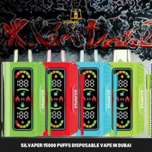 SILVAPER 20000 Puffs 20MG Disposable Vape in Dubai