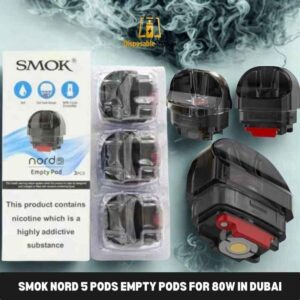 smok nord 5 empty pods for 80w in dubai