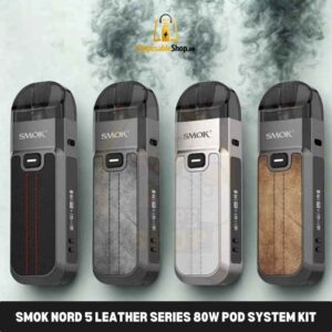 smok nord 5 leather series 80w pod system kit in dubai