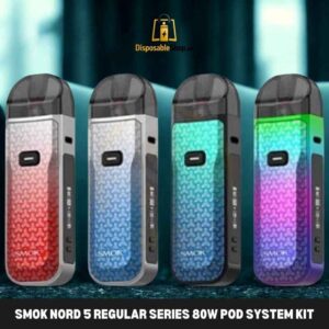 smok nord 5 regular series 80w pod system kit in dubai