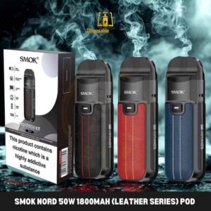 smok nord 50w 1800mah leather series pod system in dubai uae