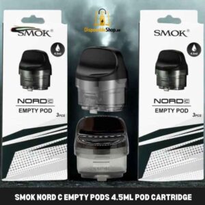 smok nord c empty pods pod cartridge in dubai