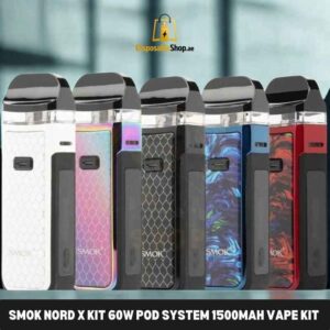 smok nord x kit 60w pod system 1500mah vape kit starter kit in dubai