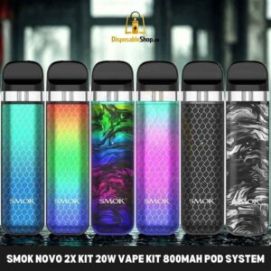 smok novo 2x kit 20w vape kit 800mah pod system 2ml starter kit in dubai