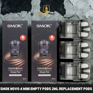 smok novo 4 mini empty pods 2ml replacement pods cartridge in dubai
