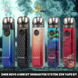 smok novo 4 mini kit 900mah pod system 25w vape kit in dubai
