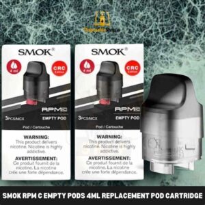 smok rpm c empty pods 4ml replacement pod cartridge in dubai