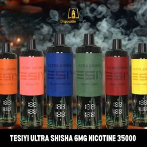 TESIYI ULTRA SHISHA 6MG NICOTINE 35000 PUFFS Disposable Vape in Dubai