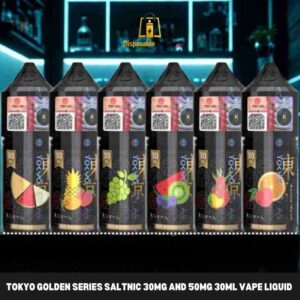 TOKYO Golden Series Saltnic 30MG and 50MG 30ML Vape Liquid in Dubai