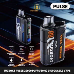 tugboat pulse 20000 puffs 50mg disposable vape in dubai 1