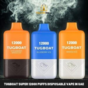 tugboat super 12000 puffs disposable vape in uae