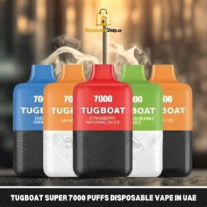 tugboat super 7000 puffs disposable vape in uae