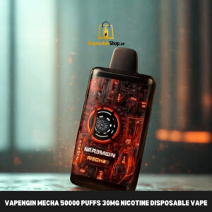 vapengin mecha 50000 puffs 30mg nicotine disposable vape in dubai