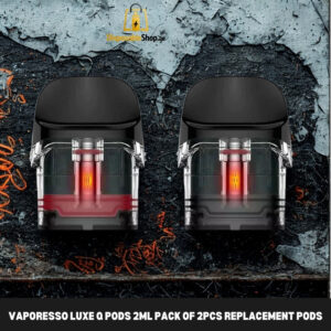 vaporesso luxe q pods 2ml pack of 2pcs replacement pods in dubai uae
