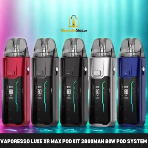 vaporesso luxe xr max pod kit 2800mah 80w pod system in dubai