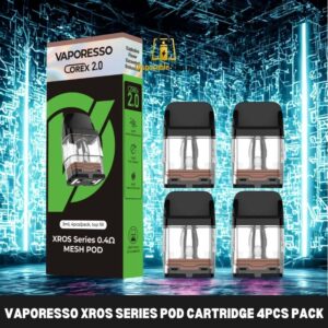 vaporesso xros series pod cartridge 4pcs pack in dubai