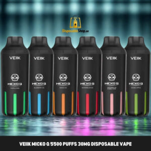 VEIIK MICKO Q 5500 Puffs 30mg Disposable Vape in Dubai