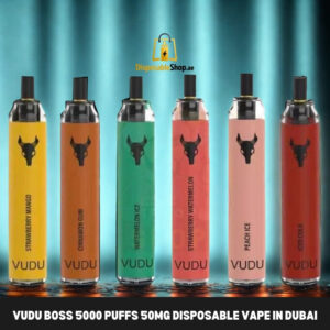 vudu boss 5000 puffs 50mg disposable vape in dubai
