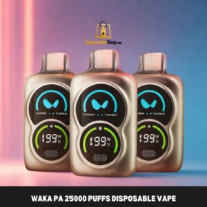 waka pa 25000 puffs disposable vape 50 mg in dubai