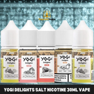 yogi delights salt nicotine 30ml 35mg and 50mg e liquid in dubai