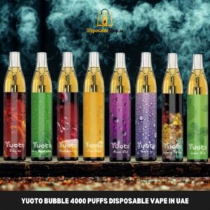 yuoto bubble 4000 puffs disposable vape in uae
