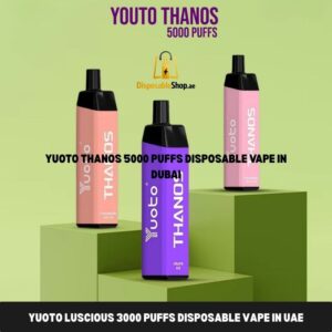 yuoto thanos 5000 puffs disposable vape in dubai
