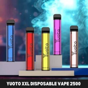 yuoto xxl 2500 puffs 50mg disposable vape in dubai