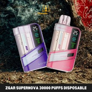 Zgar Supernova 30000 Puffs 20mg Disposable Vape in Dubai