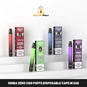 Simba Zero 1200 Puffs Disposable Vape In UAE