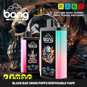 Black Bar 30000 Puffs Disposable Vape in Dubai