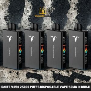 IGNITE V250 25000 Puffs Disposable Vape 50MG in Dubai