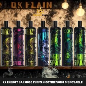 KK ENERGY Bar 8000 Puffs Nicotine 50mg Disposable Vape in Dubai