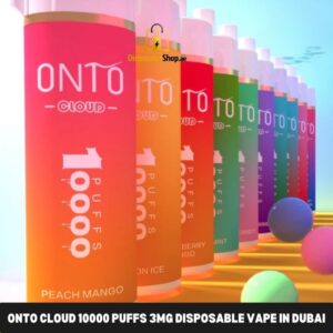 Onto Cloud 10000 Puffs 3mg Disposable Vape In Dubai