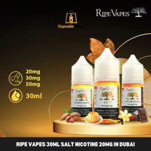 RIPE Vapes 30ml Salt Nicotine 20mg in Dubai
