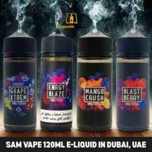 Sam Vape 120ml 3mg Vape Liquid in Dubai, UAE