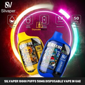 SILVAPER 10000 Puffs 50mg Disposable vape in UAE