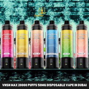 VNSN Max 20000 Puffs 50MG Disposable Vape in Dubai